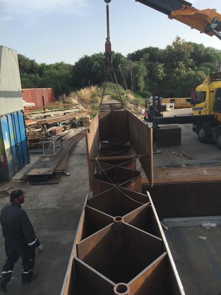 120 Tons Spods For Barge Including Assembling-2