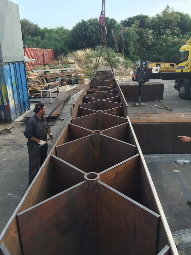 120 Tons Spods For Barge Including Assembling-4