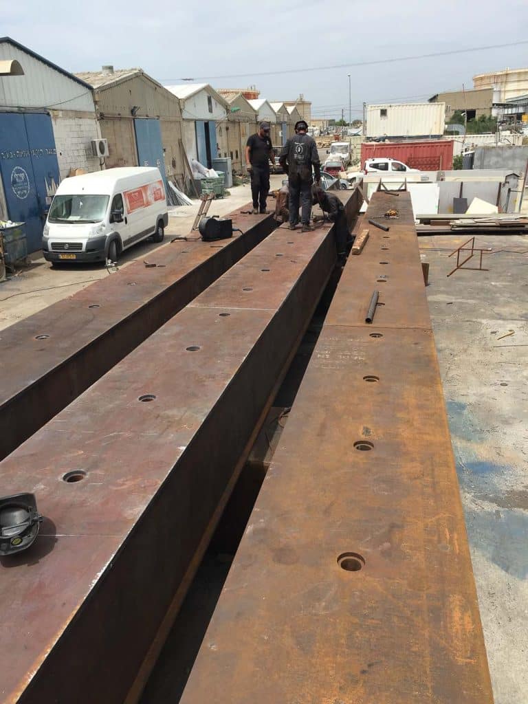 120 Tons Spods For Barge Including Assembling-7